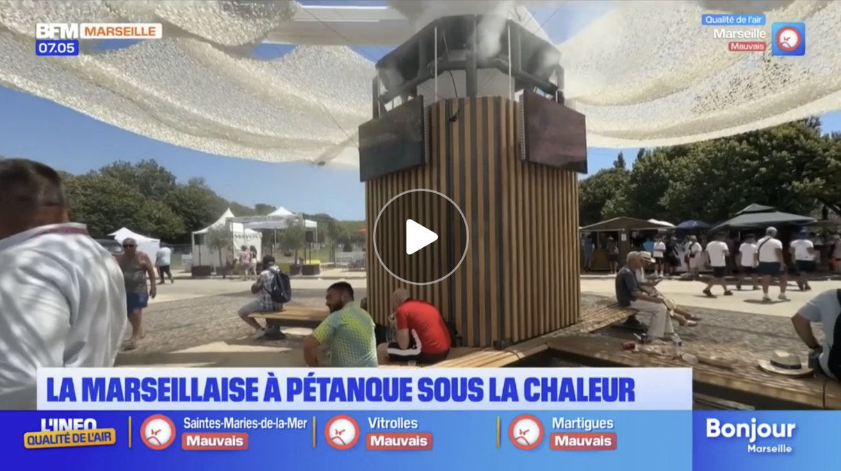 Passage d'OYA sur BFMtv